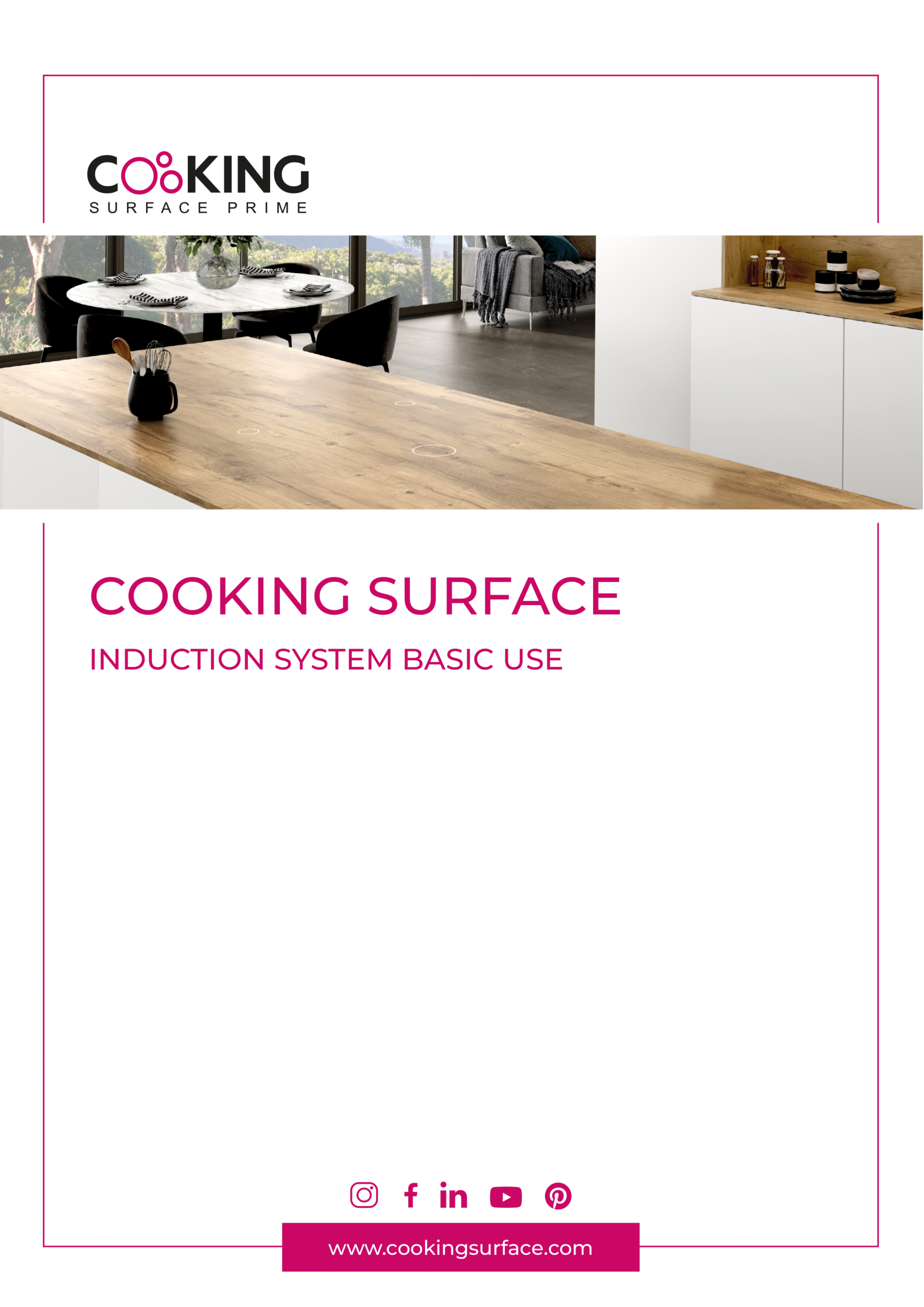 cooking surface induction system use